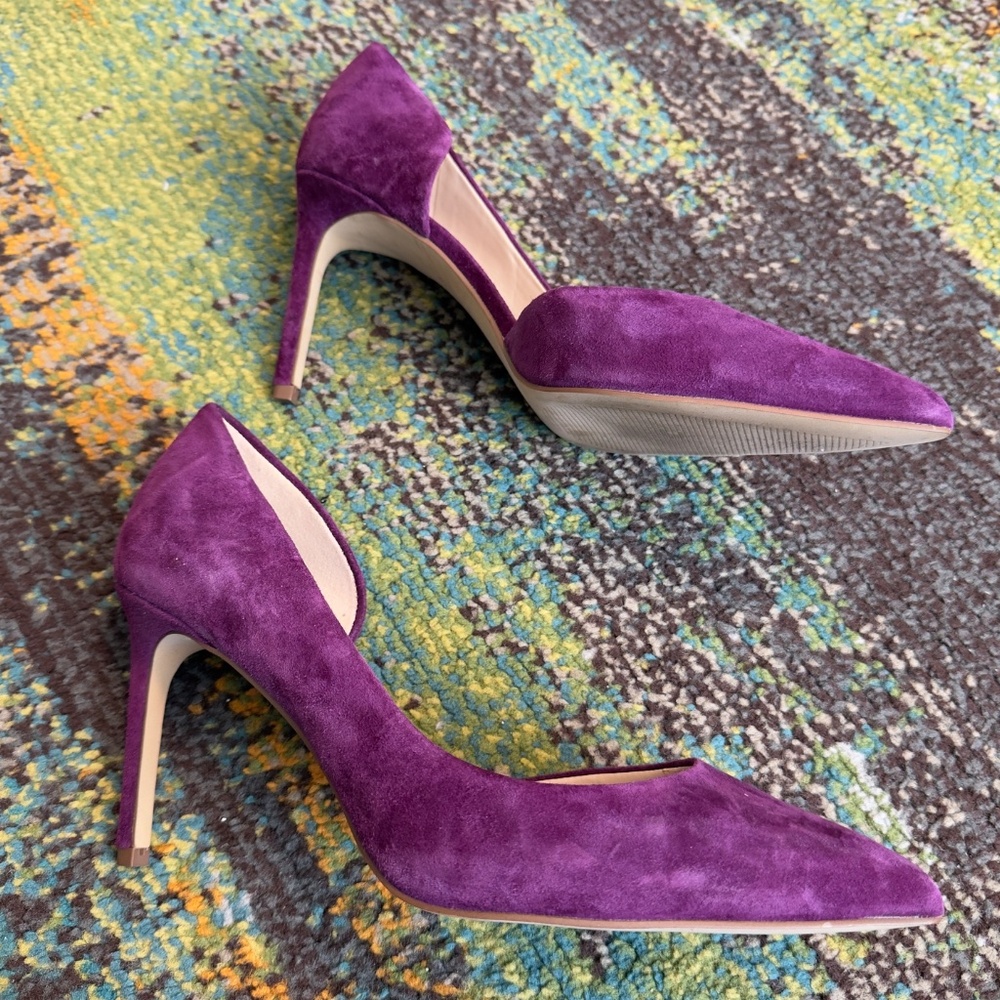 Purple Essex Lane size 9.5 pumps - Picture 4 of 6
